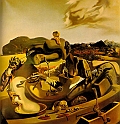 DALI' SALVADOR (1904-1989) - Cannibalismo in autunno, 1936-37